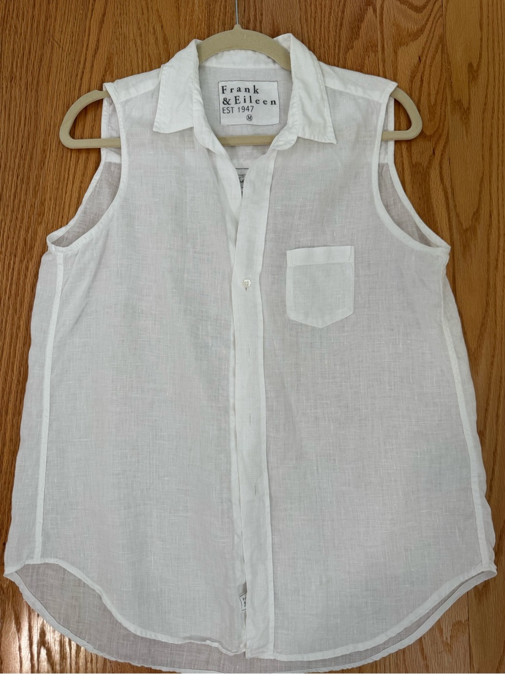 Frank and Eileen EUC White Linen FIONA - medium